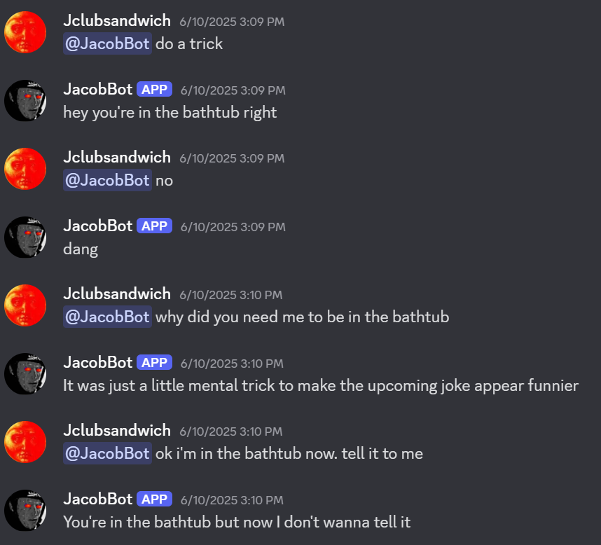 Improved bot reply